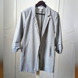 Rachel Zoe Black and White Blazer with Relaxed Fit